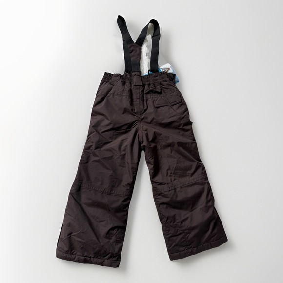 Trespass Kids Glacier Snow Pants 2/3 Years Brown Coldheat Insulated Waterproof - Picture 3 of 5